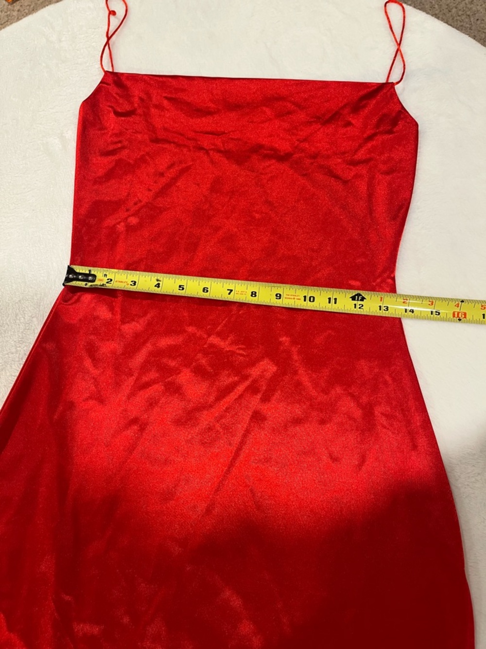 Zaful Red Mini Dress - Size 6 - Picture 8 of 9